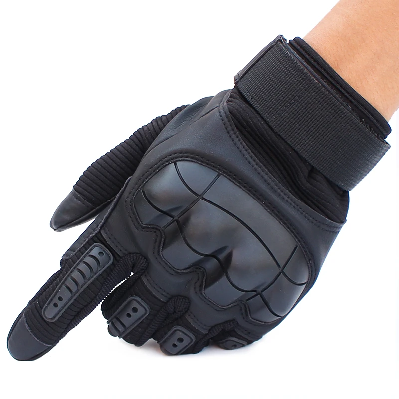 

Motorcycle Gloves Windproof Leather Military Tactical Gloves Winter Warm Touch Screen Hunting Cycling Riding Protective Gloves