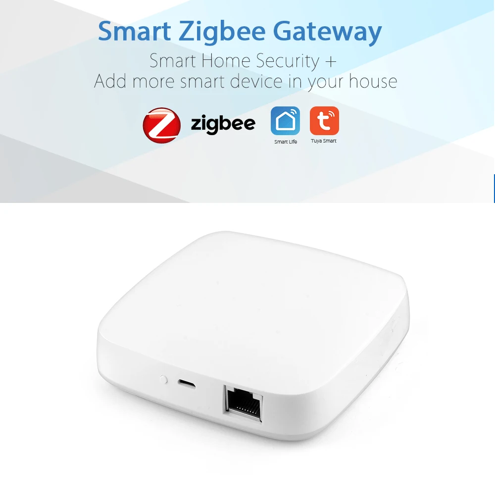 Питание от Tuya ZigBee проводной умный шлюз концентратор дом мост Tuya/приложение Smart Life