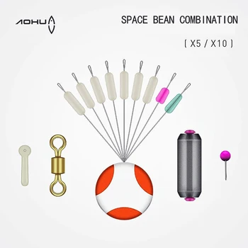 

Fishing Accessories Set Space Bean Silica Gel Super Lead Leather Floating Seat Main Line Complete Set Flying Fishing Tools Face