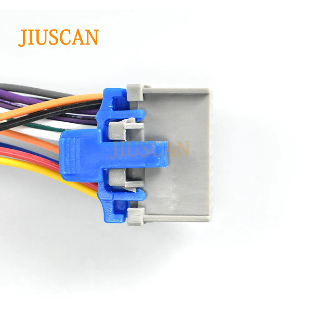 JIUSCAN 12-142 ISO радио адаптер для Buick и для Chevrolet Mini провода жгута проводов разъем свинцовый ткацкий станок кабель штекер Адаптер стерео