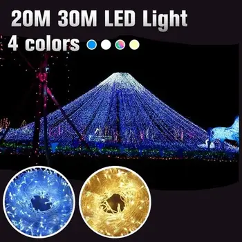 

Led Fairy Lights 220V 20m-200led/30m -300led Wedding Yard Outdoor Waterproof Starry String Lights Fairy Light Festival