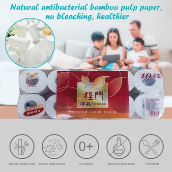 

Comfortable 10 Packs Hollow Replacement Prevent Flu Tissue Paper Gentle Skin-friendly Pumping Paper fast delivery Toiletpapier