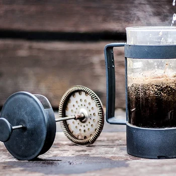 

French Press Filter 50 Oz and 51 Oz Universal Replacement Reusable Stainless Steel 12 Cup (1.5 Liter) Mesh Fits Most Coffee Pres