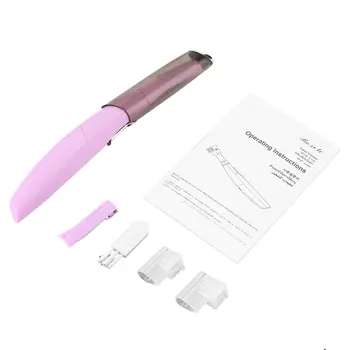 

Electric Eyebrow Trimmer Scissors Portable Facial Hair Body Shaver Face Care Apparatus for Women Battery-Operated