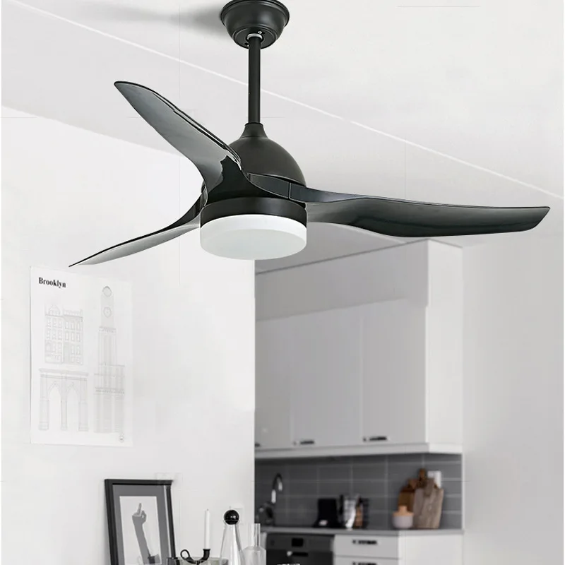 Nordic Modern led ceiling fan lamp for restaurant bedroom fan lamp