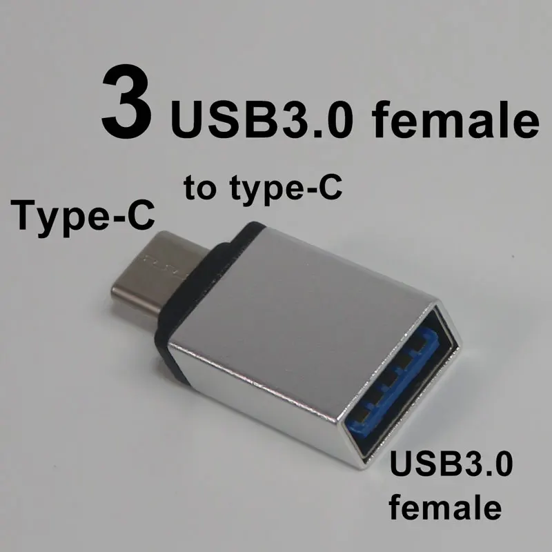 Type-C мама к micro-USB папа к кабелю USB3.0 Женский адаптер конвертера OTG