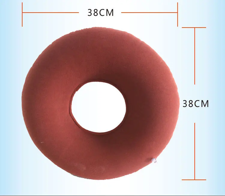 Circle Anti-bedsore Mat Inflatable Summer through Air Cushion Office Chair Thick Bedsore Mat Wheelchair Bedsore Mat