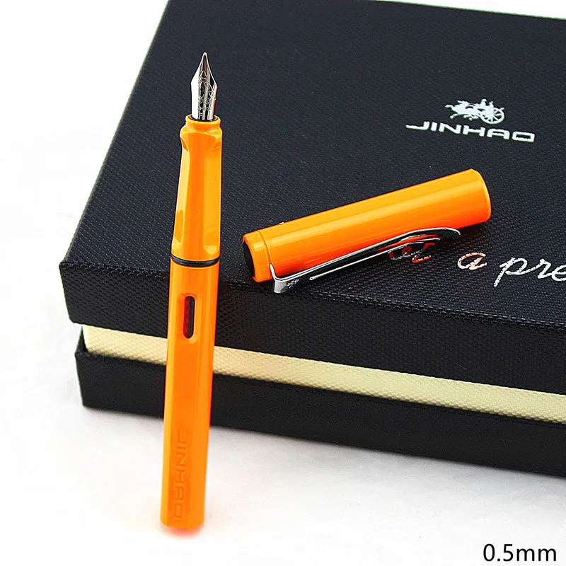 Канцелярская Акция Jinhao 599A кавайные конфеты цвета Пластиковая перьевая ручка
