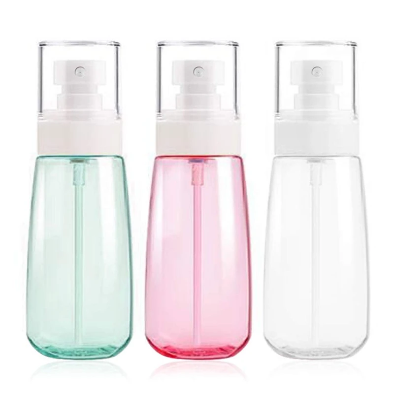 

60Ml Fine Mist Spray Bottle Empty Cosmetic Refillable Travel Containers Hair Spray Bottle Sprayer,3Pcs