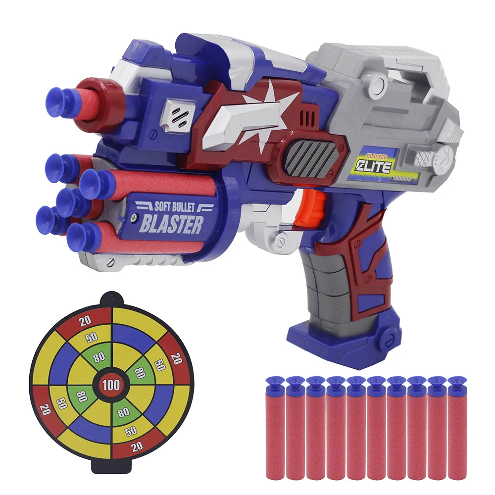 

The new Outdoor Fun Sports Manual soft bullet gun can launch EVA bullet soft bullet toy gun sniper gun toys for children