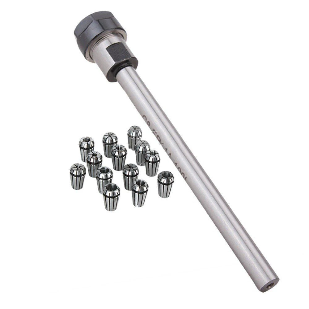 

Straight Shanks Collet Chuck Holder For Model C8-ER11A-100L ER11 Extension Rod CNC Milling Cutter Lathe Rod Tools Prolongador