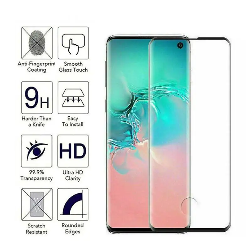 20D Закаленное стекло Защитная пленка для экрана Samsung Galaxy S20 Ultra Plus 5G Sreen передний