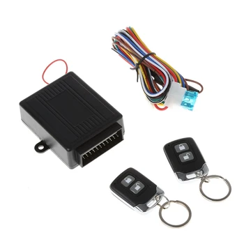 

Universal Alarm System Auto Remote Central Kit Door Lock Locking Vehicle Keyless Entry System with 2 Remote Controllers