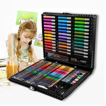 

Kids Art Set Children Drawing Set Water Color Pen Crayon Oil Pastel Painting Drawing Tool Art Supplies Stationery Set