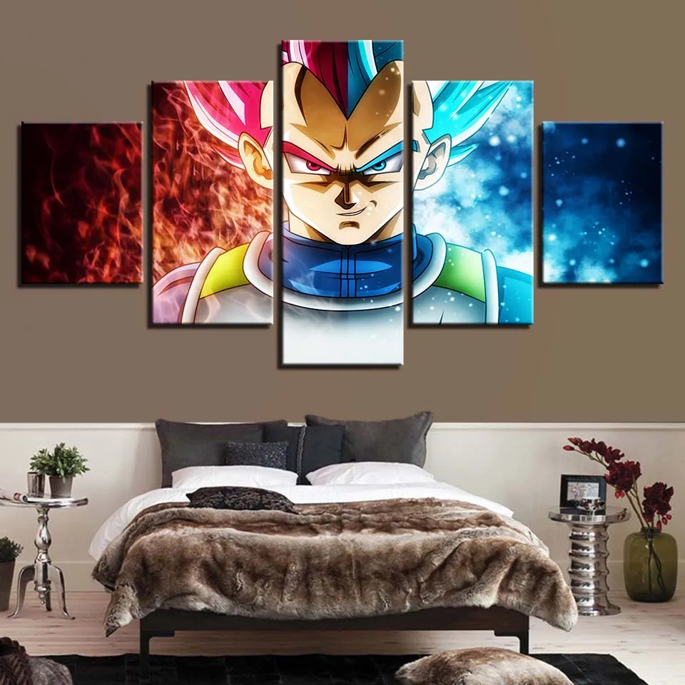 

Anime Evil Smile Modular Canvas HD Prints Posters Home Decor Wall Art Pictures 5 Pieces Art Paintings No Frame