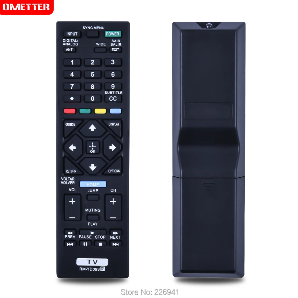 Replacement Sony RM-YD014 TV Remote Control - Compatible With KDL-32XBR4, KDL-40D3000, KDL-40V3000 Models 11 thumbnail image