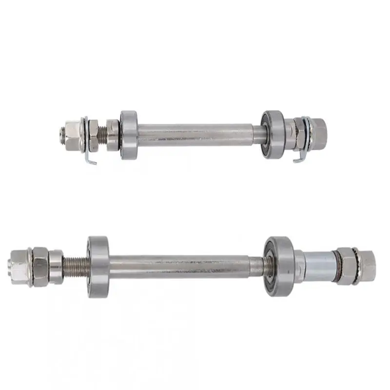 

Bike Repair Tool MTB Bicycle Nickel-Plated Bearing Solid Front and Rear Axles Accessories