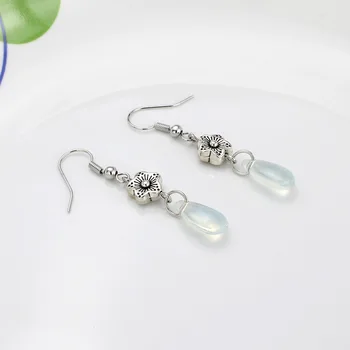 

SHELA Resin Drop Earrings for women Flower Waterdrop Cute Metal Fashion Jewelry Dangle Pendientes Brincos wholesale