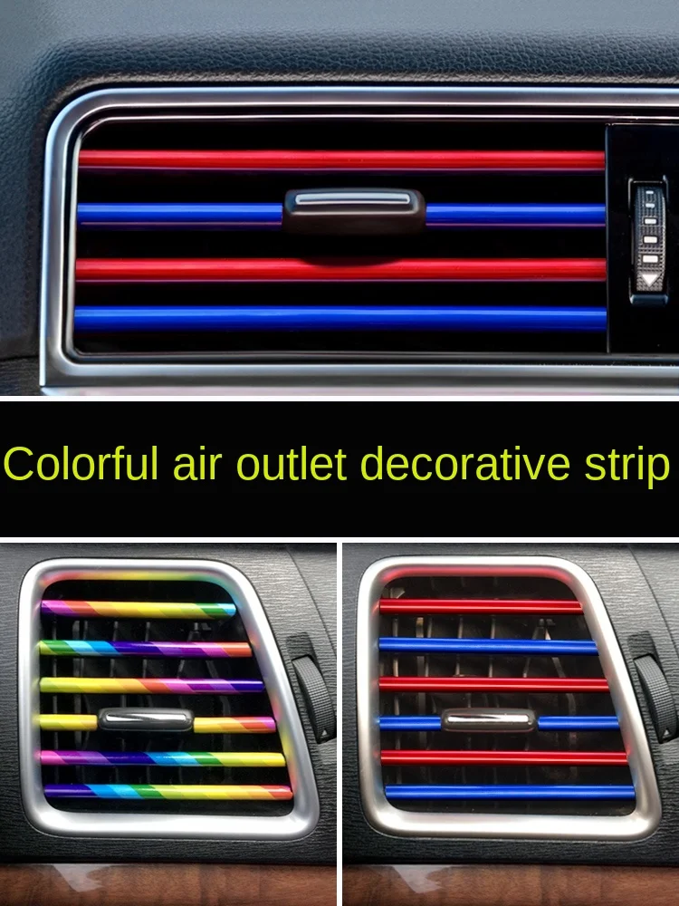 For Subaru Legacy impreza forester xv trezia BRZ Forester 2019 Car-styling Car Air Vent Trim Strip Conditioner Outlet refit | Автомобили и