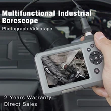 TESLONG NTS150 3,3 мм 5,5 мм 7,6 мм объектив 1 м/2 м/3 м/5 М камера со змеиной трубкой HD эндоскоп 3,5 дюймов ЖК-дисплей 6 светодиодов встроенный литий-ионный аккумулятор