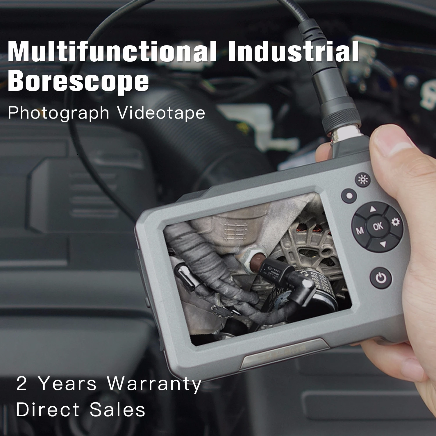

TESLONG NTS150 3.3mm 5.5mm 7.6mm Lens 1M/2M/3M/5M Snake Tube Camera HD Endoscope 3.5 inch LCD Display 6 Leds Built-in Li-battery