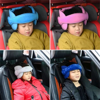 

Baby Head Fixed Sleeping Pillow Adjustable Kids Seat Head Supports Neck Safety Protection Pad Headrest Children Travel Pillow