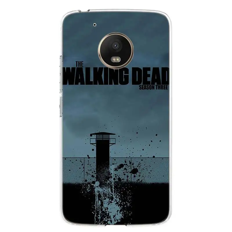TW225-3 The Walking Deads Cover Phone Case For Motorola Moto G7 G6 G5S G5 E4 Plus G4 E5 Play Power EU Gift Fit Patterned Coque - Цвет: TW225-3