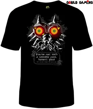 

Majoras Mask Legend of Zelda T Shirt Cotton Unisex Adult Funny N64 Link New
