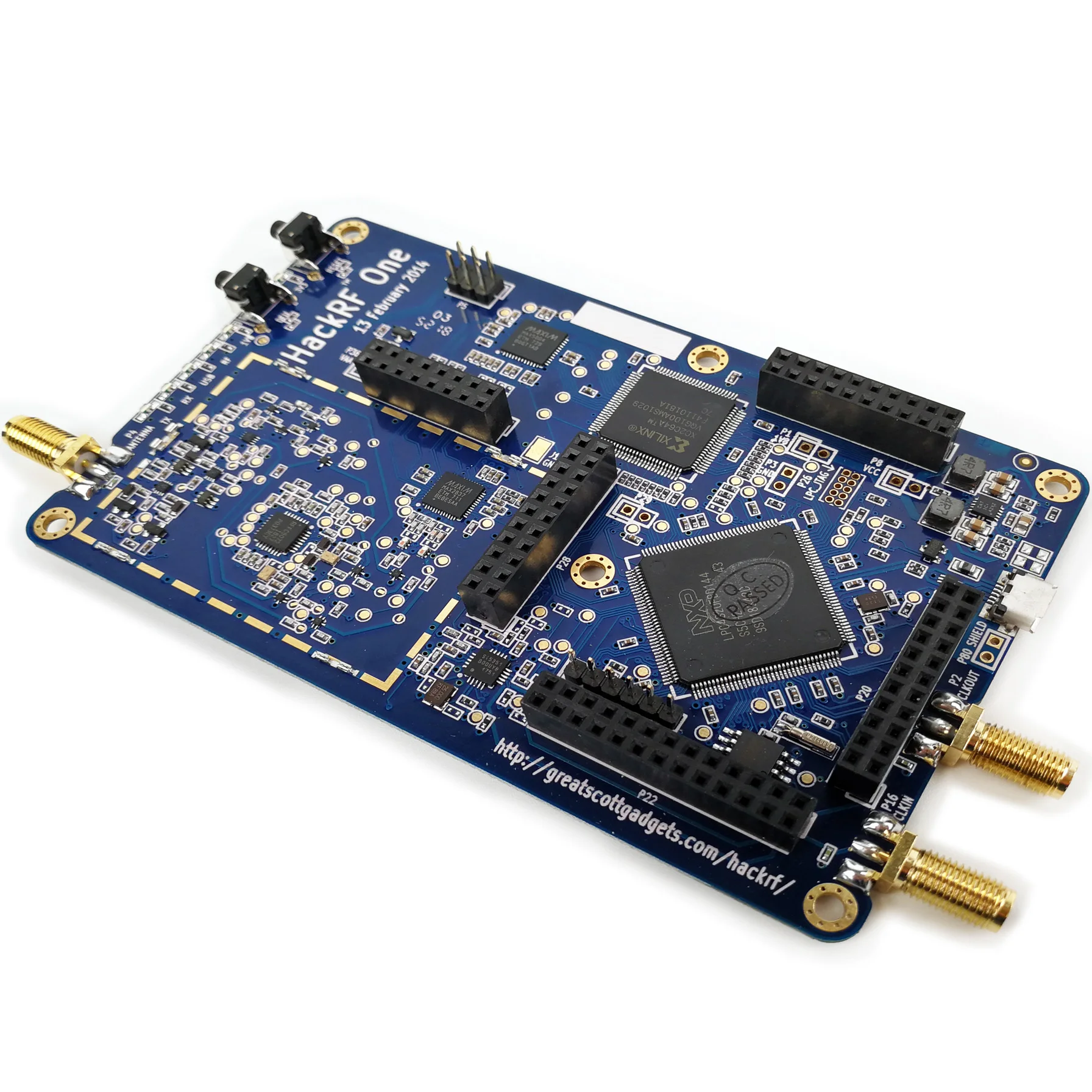  HackRF One Open Source Hardware SDR Development Board 1 MHZ-6 GHZ Demo Board & Accessories