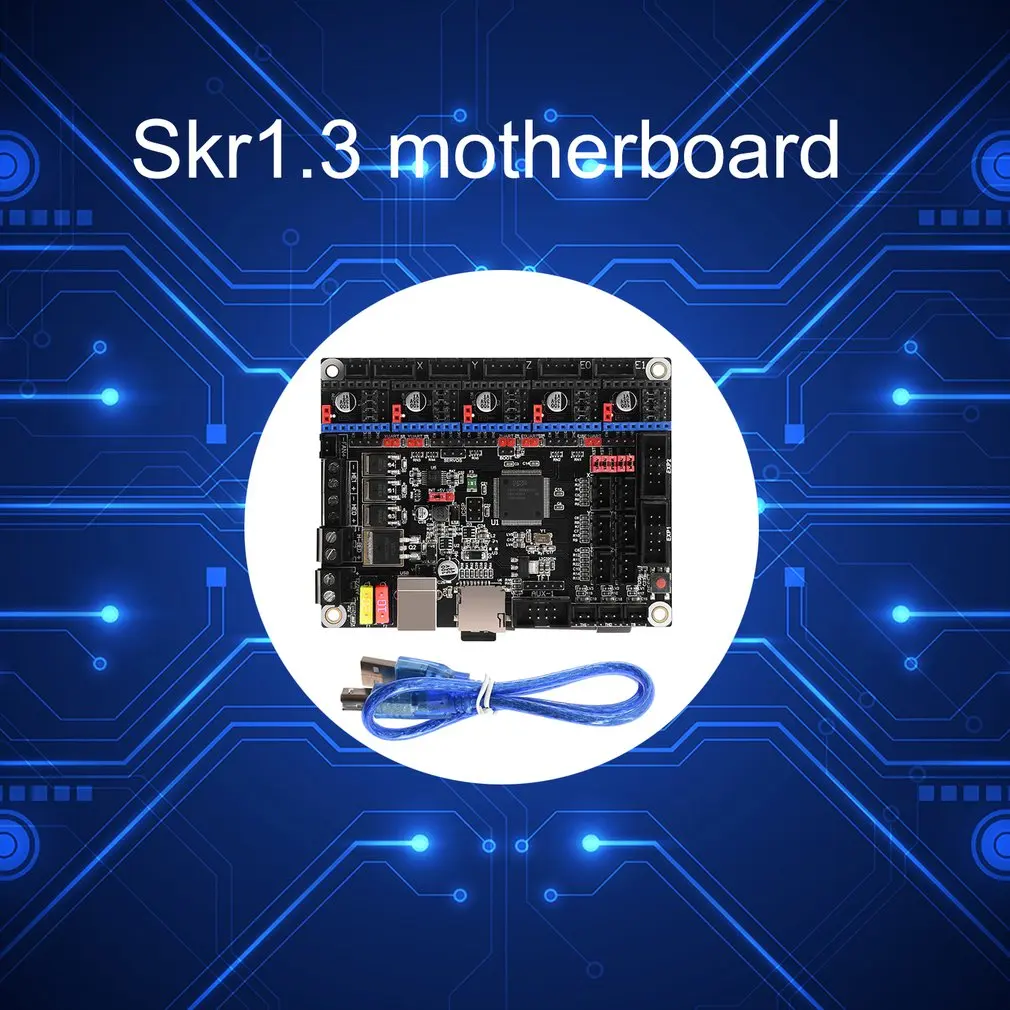 Skr V1.3 плата управления 32 бит Arm Cpu 32 бит материнская плата гладкая плата для 3d принтер аксессуары Reprap