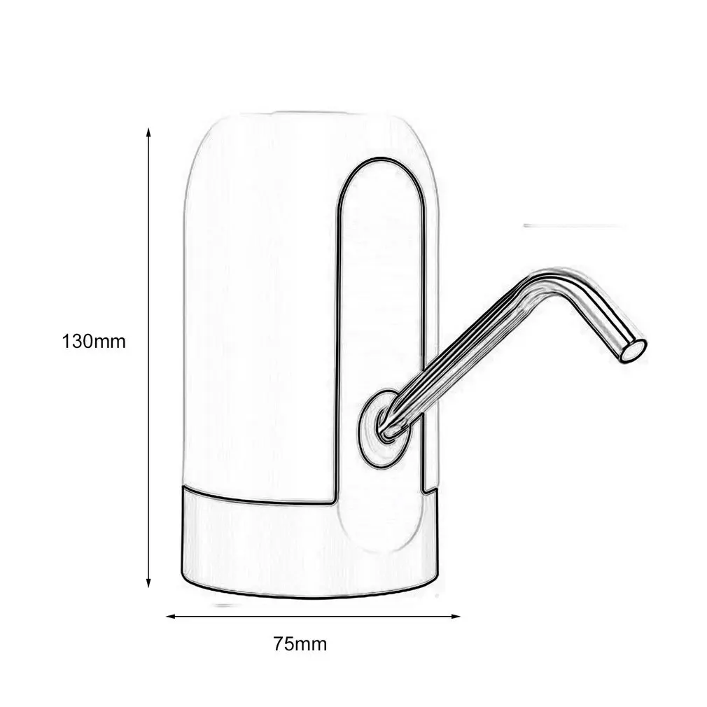 Electric Water Dispenser Portable Gallon Drinking Bottle Switch Smart Wireless Water Pump Water Treatment Appliances images - 6