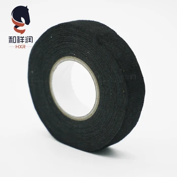 

1Pcs Car Harness Tape Car Vehicle Wiring Harness Noise Sound Insulation Fleece Tape Black Hot Adhesive Cloth Fabric Tape 15m
