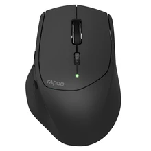

Rapoo MT550G Multi-mode Wireless Mouse Switch between Bluetooth-compatible and 2.4G for Four Devices Connection Computer