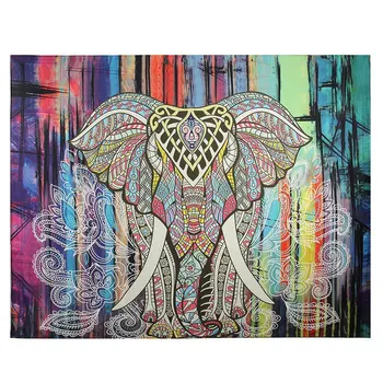 

Hippie Bedspread Tapestry Polyester Wall Hanging Table Cloth Throw Bohemian Large Indian Mandala Sofa Throws Headboard Cover