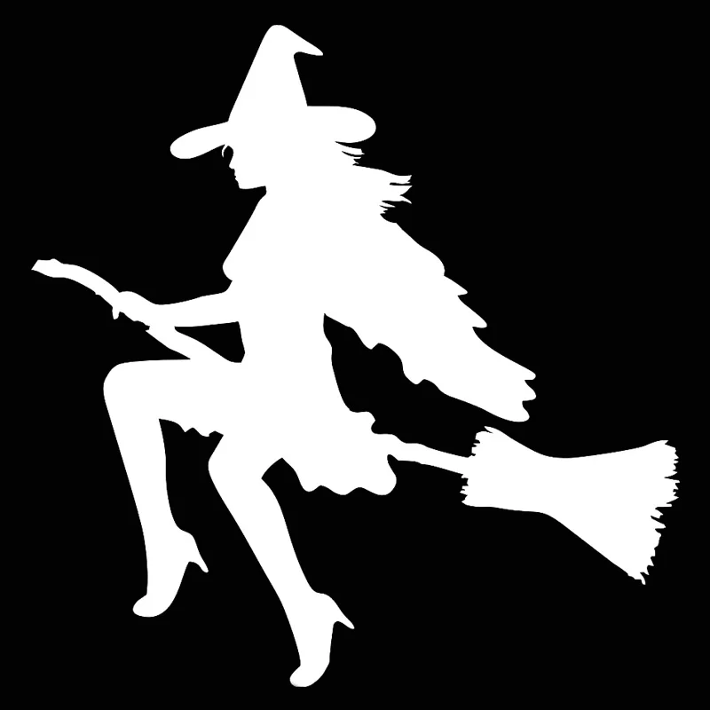 Автомобильные наклейки Witch Cars забавная виниловая автомобильная пленка для авто
