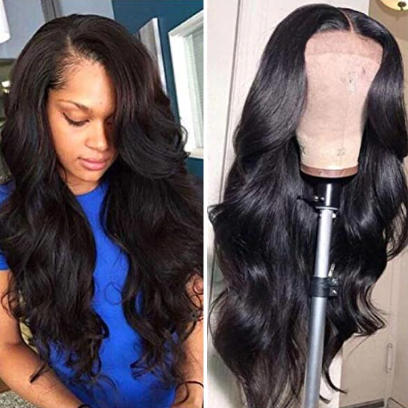 

Silk Base Front Wigs Human Hair Body Wave 13*4 Lace Front Human Hair Wigs For Women Pre-Plucked Remy Brazilian Wigs