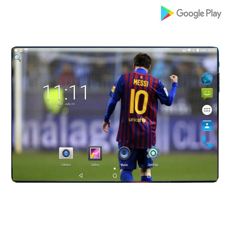 

Android Tablet with Dual SIM Cards Unlocked 10.1 inch IPS Screen Octa Core 6GB RAM 64GB ROM 4G Phablet with WiFi GPS Tablets
