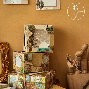 

400sheet Kawaii Stationery Stickers Old Day Mark Retro DIY Craft Scrapbooking Album Junk Journal Happy Planner Diary Stickers