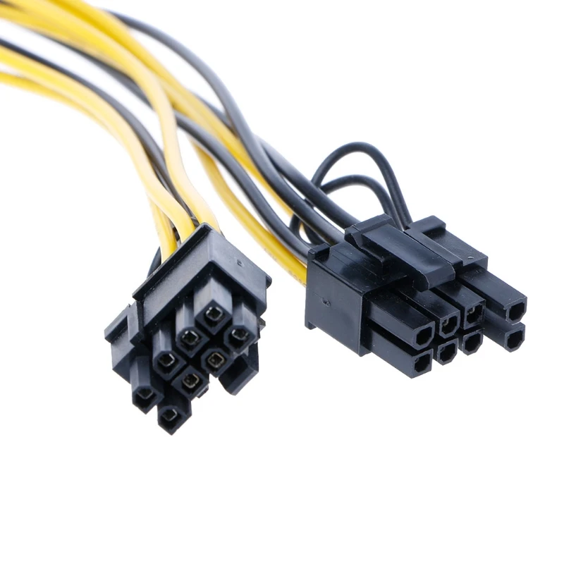 Кабель питания PCI E с 8 контактным разъемом (6 + 2) для видеокарты|Кабели питания| |