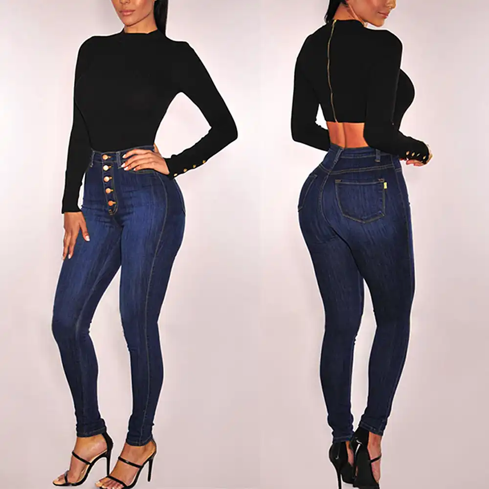 ladies chic jeans