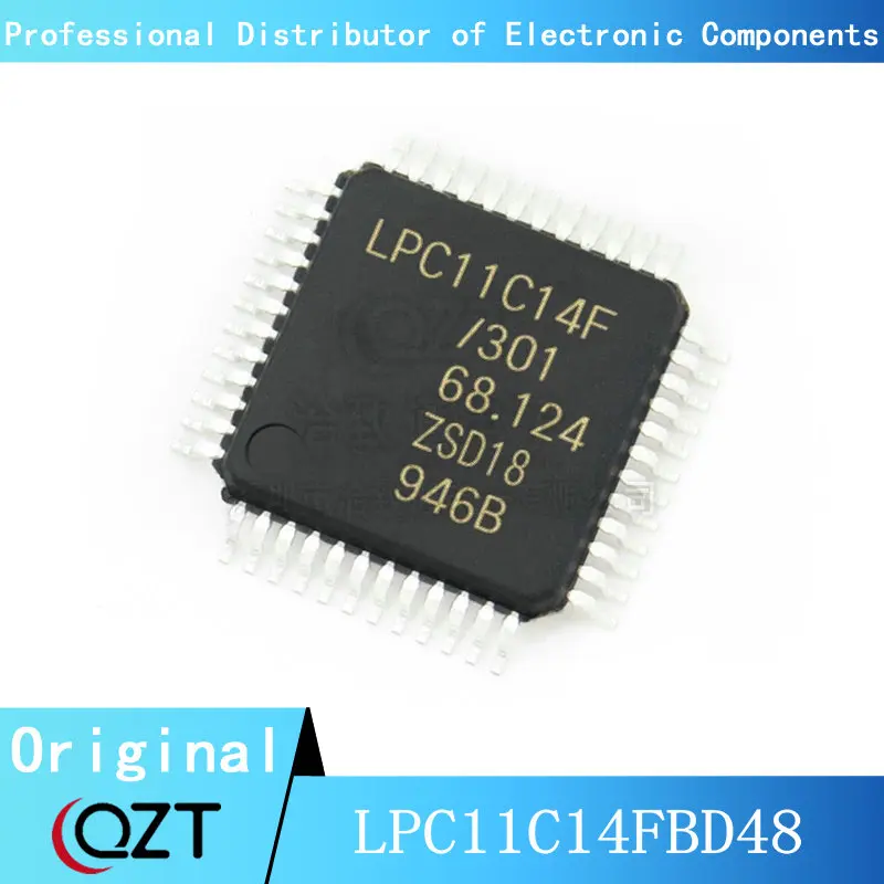 10pcs/lot LPC11C14FBD48 QFP LPC11C14FBD LPC11C14F LPC11C14 LQFP-48 chip New spot