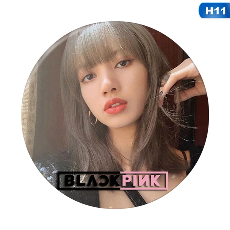 Корейский KPOP BLACKPINK альбом Брошь булавка приспособление для бейджа для одежды шляпа украшение для рюкзака