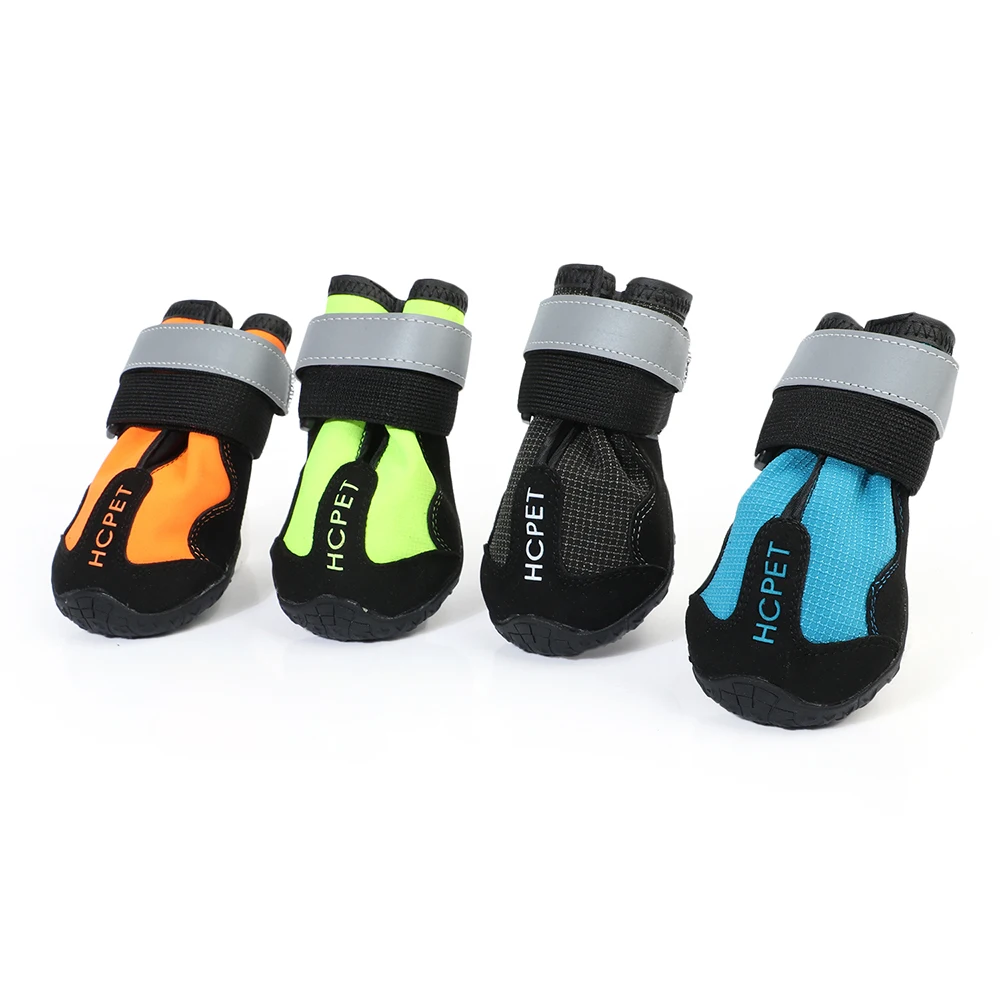 Zapatos de perro impermeable Anti-Slip lluvia botas de invierno zapatos para perros caliente botas de nieve de perro botas Grande Mediano pequeño perro