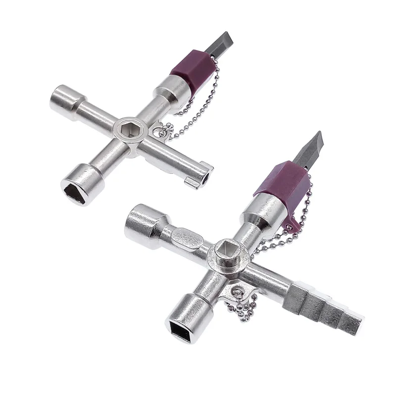 Outil Multifonction 2 Pièces Pour Vélo, Voiture Avec Mousqueton De