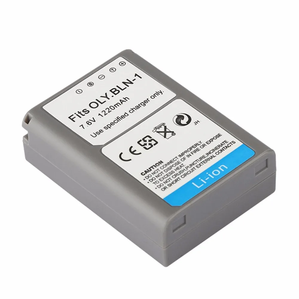 BLN-1 1220MAH 7,6 V литий-ионная аккумуляторная батарея для цифровой камеры аккумулятор для OLYMPUS OM-D/E-M5/EM5/EM-5