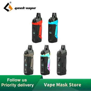 

New Geekvape Aegis Boost Pod Vape Kit with 1500mah Built-in Battery & 3ml Atomizer MTL DTL E-cig Vape kit vs Vinci / Drag Nano