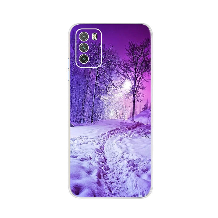 For Xiaomi Poco M3 Case PocoM3 Soft Silicone TPU Back Cover For Xiaomi Poco M3 Case 6.53'' Phone Cover Shockproof Bumper  Fundas xiaomi leather case design