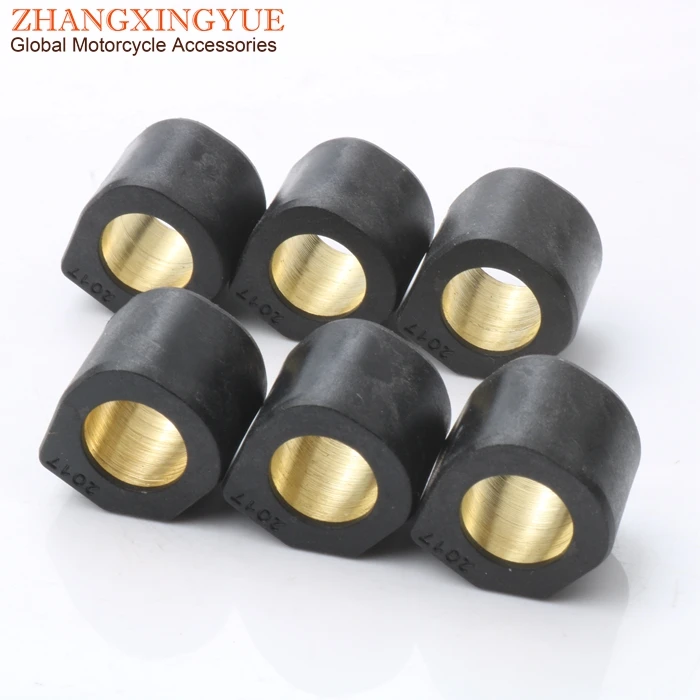 Variadores de Rolo com 6 20x17mm para Piagem Pesos Peças Gramas 13 Hexagonal 125 lx - Lxt Gtx Runner x9 180 9 11 10 para piagem hexagonal 125 hexagonal lx lxt gtx runner x9 180