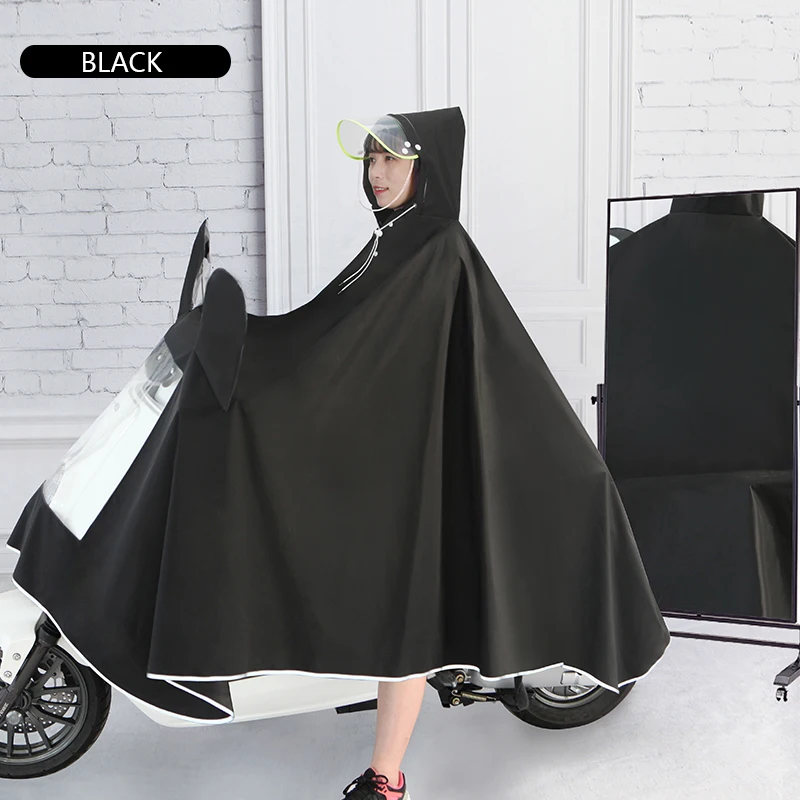 

Cycling Motorcycle Raincoat Windproof Rain Cape Mobility Scooter Bicycle Cover for Women