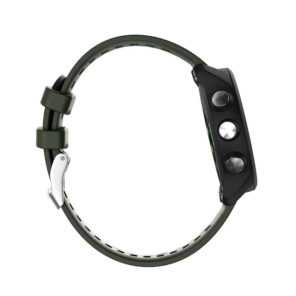 Ремешок для наручных часов Garmin Forerunner 245/245 м, ремешок для умных часов, силиконовый ремешок для мужчин, ремешок для наручных часов, спортивный браслет для женщин и мужчин, 19 октября